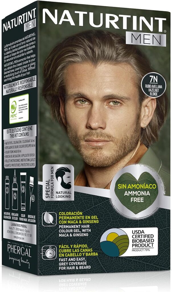 tinte para la barba